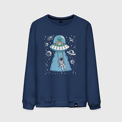Мужской свитшот Качели и космос