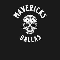 Свитшот хлопковый мужской Mavericks Dallas, цвет: черный — фото 2