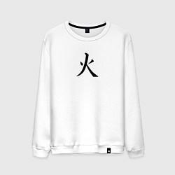 Мужской свитшот Вторник японским иероглифом