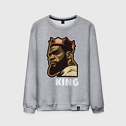 Мужской свитшот Король Леброн Джеймс