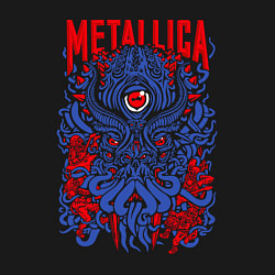 Свитшот хлопковый мужской Metallica: octopus, цвет: черный — фото 2