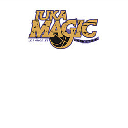 Свитшот хлопковый мужской Luka magic basketball, цвет: белый — фото 2