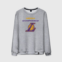Мужской свитшот Lakers championship