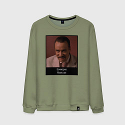 Мужской свитшот Бонжорно Мискузи мем Евротур