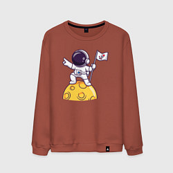 Мужской свитшот Вперёд в космос