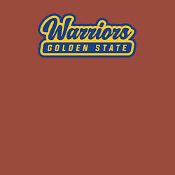 Свитшот хлопковый мужской Warriors - Golden State, цвет: кирпичный — фото 2