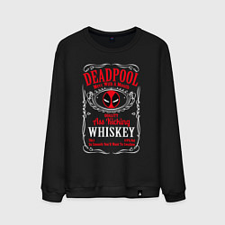 Мужской свитшот Deadpool whiskey