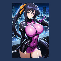 Свитшот хлопковый мужской Акэно dxd в форме шпиона, цвет: тёмно-синий — фото 2