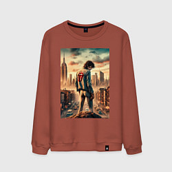 Мужской свитшот Mick Jagger is the world legend