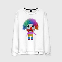 Мужской свитшот Cartoon clown colorful