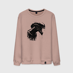 Мужской свитшот Мощный ксеноморф