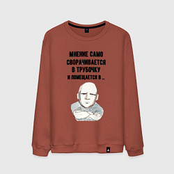 Мужской свитшот Ваше мнение само