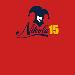 Свитшот хлопковый мужской Nikola 15, цвет: красный — фото 2