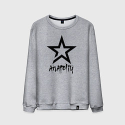 Мужской свитшот Анатолий - звезда