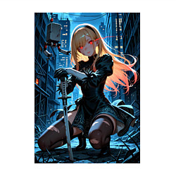 Свитшот хлопковый мужской Марин Китагава косплей 2B, цвет: белый — фото 2