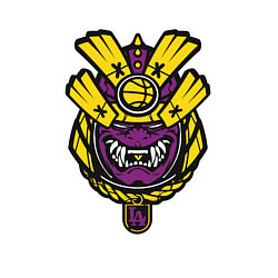 Свитшот хлопковый мужской Lakers warrior, цвет: белый — фото 2