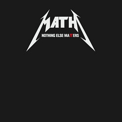 Свитшот хлопковый мужской Math Metallica, цвет: черный — фото 2