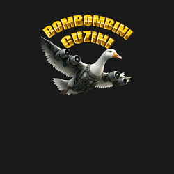 Свитшот хлопковый мужской Bombombini Guzini meme, цвет: черный — фото 2