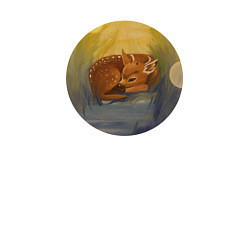 Свитшот хлопковый мужской Сонный малыш, цвет: белый — фото 2