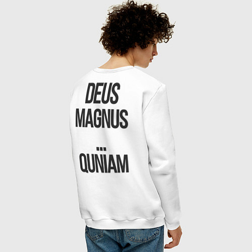 Мужской свитшот Zeal & Ardor / Белый – фото 4