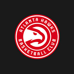 Свитшот хлопковый мужской Атланта Хокс НБА, цвет: черный — фото 2