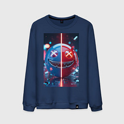 Мужской свитшот Смайлик твоего переменного настроения