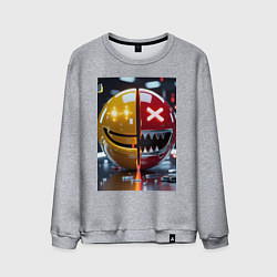 Мужской свитшот Смайлик твоего переменного настроения