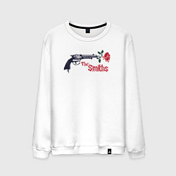 Свитшот хлопковый мужской The Smiths, цвет: белый