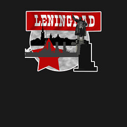 Свитшот хлопковый мужской Leningrad, цвет: черный — фото 2