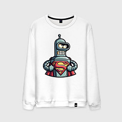 Мужской свитшот Super Bender meme