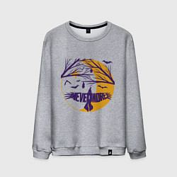 Мужской свитшот Полёт в Невермор