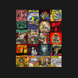 Свитшот хлопковый мужской Элизиум - обложки, цвет: черный — фото 2