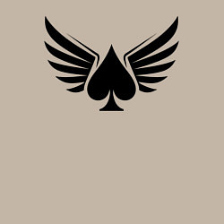 Свитшот хлопковый мужской Крылатые пики, цвет: миндальный — фото 2