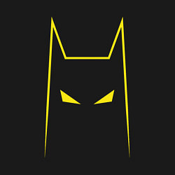 Свитшот хлопковый мужской Batman minimalism, цвет: черный — фото 2