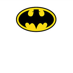 Свитшот хлопковый мужской Heisenberg Batman, цвет: белый — фото 2