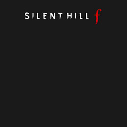 Свитшот хлопковый мужской Silent hill f logo, цвет: черный — фото 2