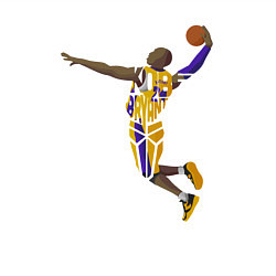 Свитшот хлопковый мужской Kobe Bryant dunker, цвет: белый — фото 2