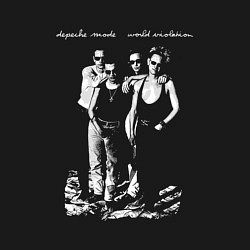 Свитшот хлопковый мужской Depeche Mode - World Violation Official Merch, цвет: черный — фото 2