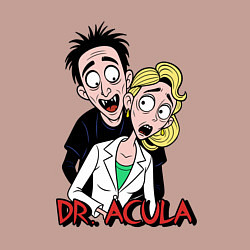 Свитшот хлопковый мужской Доктор Акула, цвет: пыльно-розовый — фото 2