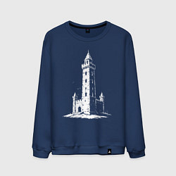 Свитшот хлопковый мужской Страж веков, цвет: тёмно-синий