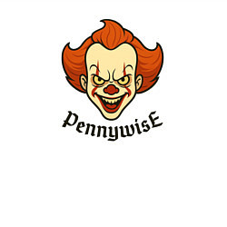 Свитшот хлопковый мужской Пеннивайз - It, цвет: белый — фото 2