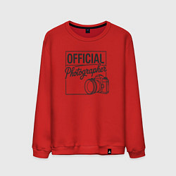 Мужской свитшот Официальный фотограф