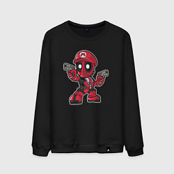 Мужской свитшот Марио Дэдпул