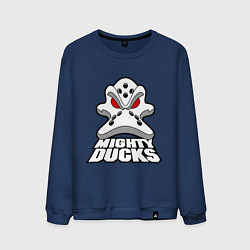 Свитшот хлопковый мужской HC Anaheim Ducks, цвет: тёмно-синий