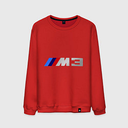 Свитшот хлопковый мужской BMW M3 Driving, цвет: красный