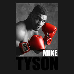 Свитшот хлопковый мужской Mike Tyson, цвет: черный — фото 2