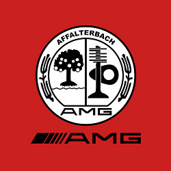 Свитшот хлопковый мужской AMG, цвет: красный — фото 2
