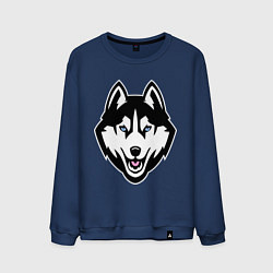 Мужской свитшот Довольная хаски