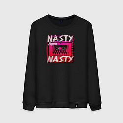 Свитшот хлопковый мужской The Prodigy: Nasty, цвет: черный