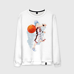 Свитшот хлопковый мужской Kuroko no Basket, цвет: белый